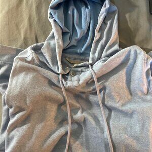 Tommy Bahama Mens Size M Light Blue Long Sleeve Hoodie